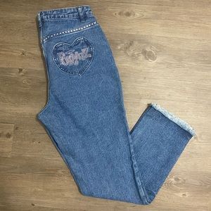 NWOT Dolls Kill x Bratz Lap Of Luxury Skinny Jeans